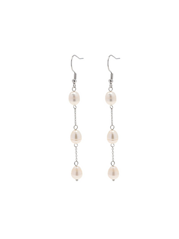 Sweet Drop Pearls Earrings