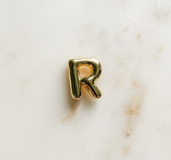 Bubbly Chunky Initials Necklace