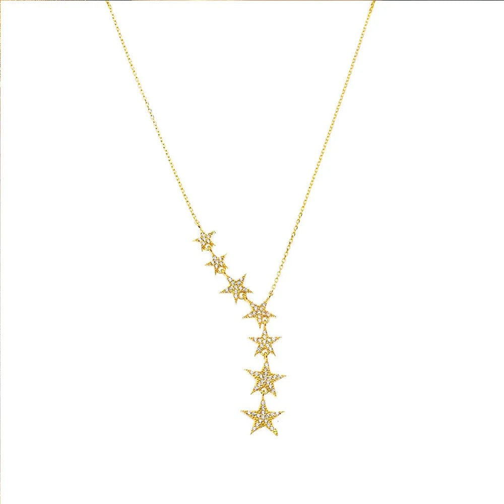 String of Stars Necklace