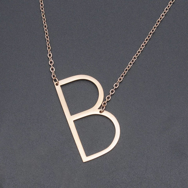 Sweet Initial Letter Necklace - Sweet Dvash