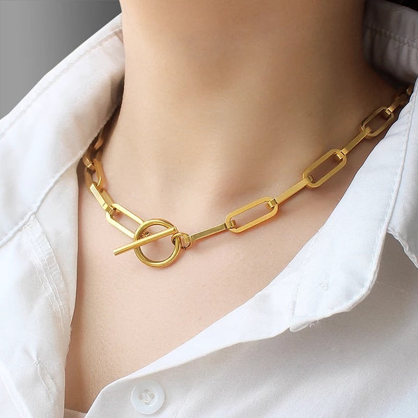 Sweet Vane Link Chain Necklace - Sweet Dvash