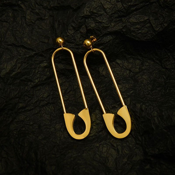 Stainless Steel Large Pin Earrings - Sweet Dvash